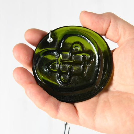 Celtic Knot Heart Suncatcher