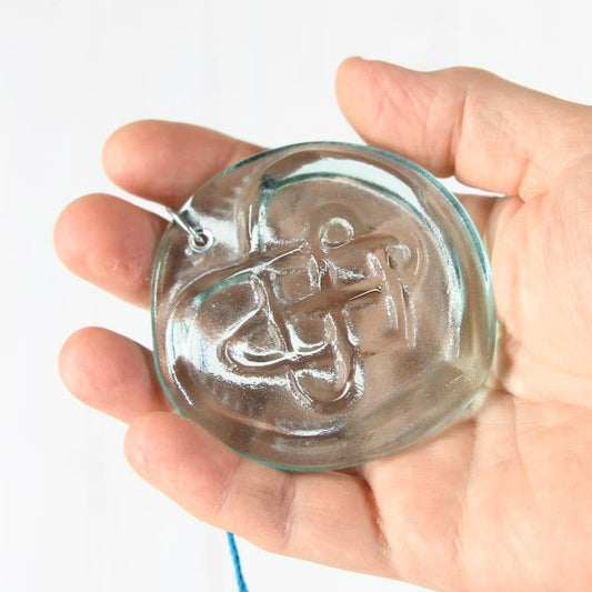 Celtic Knot Heart Suncatcher