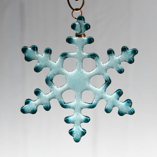 Small Glass Snowflake