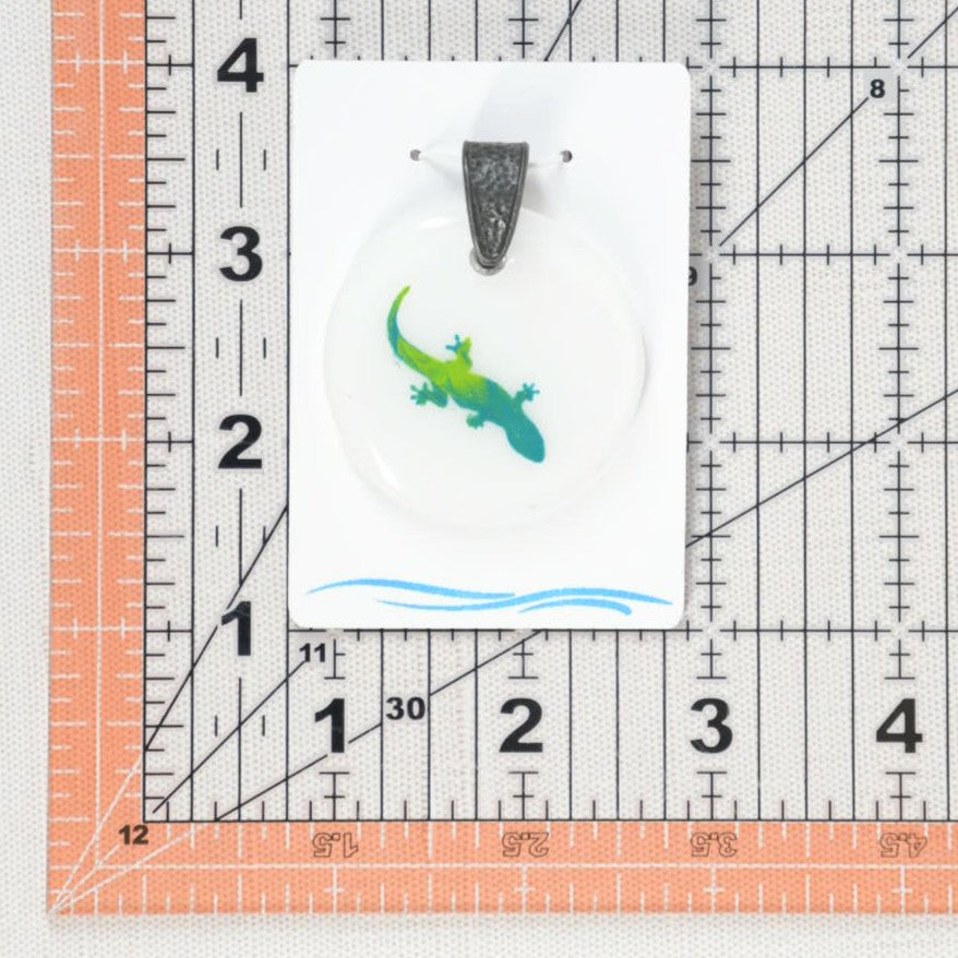 Glass Lizard Pendant