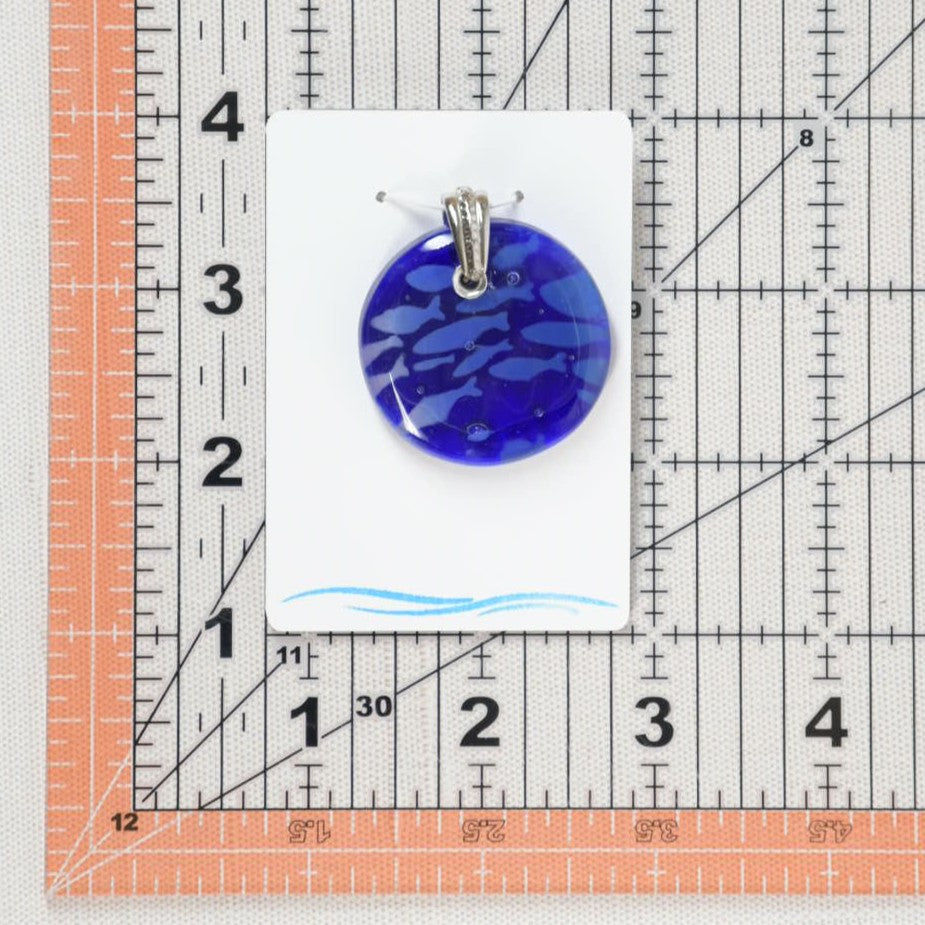Glass School of Fish Pendant
