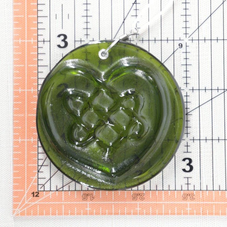 Celtic Knot Heart Suncatcher