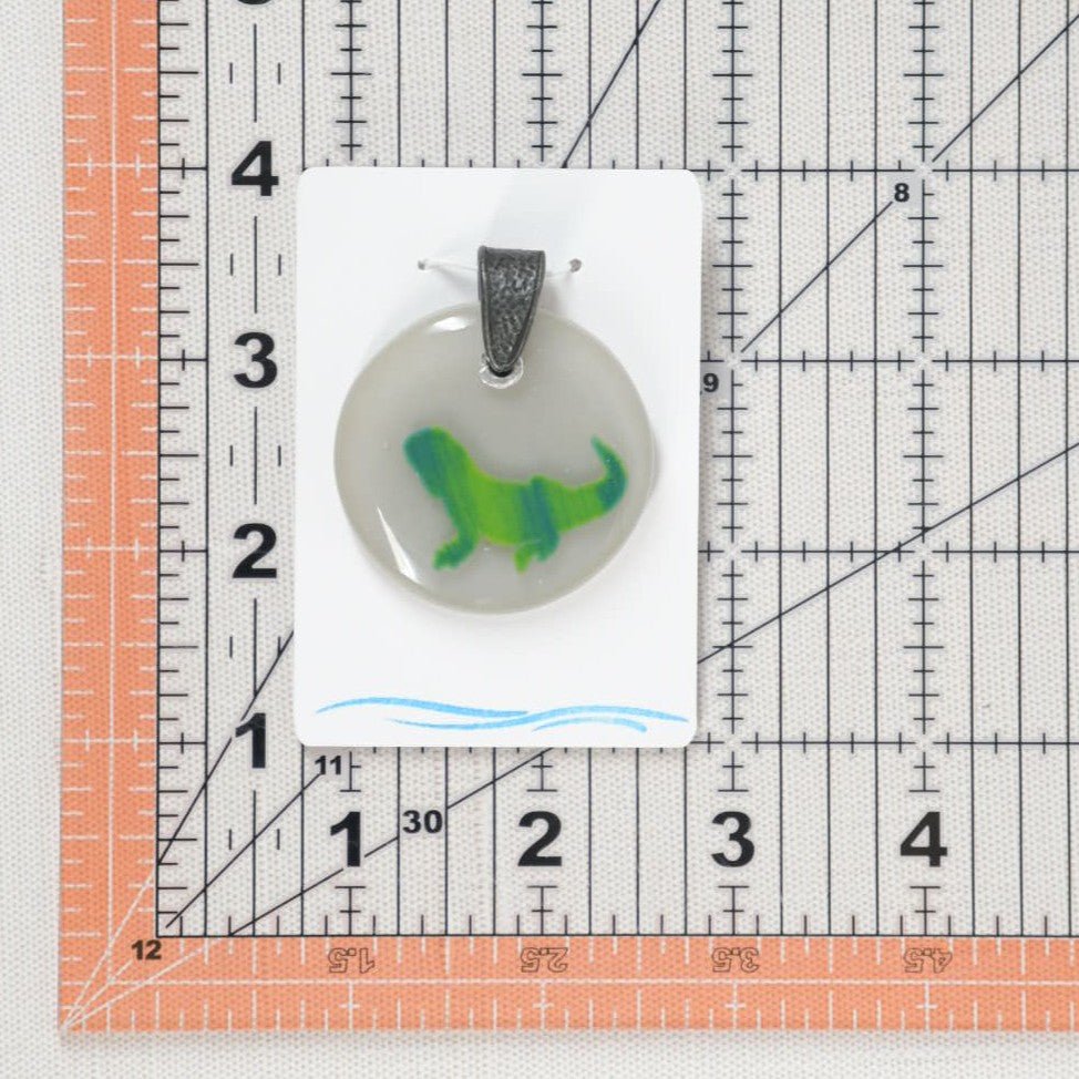 Glass Iguana Pendant