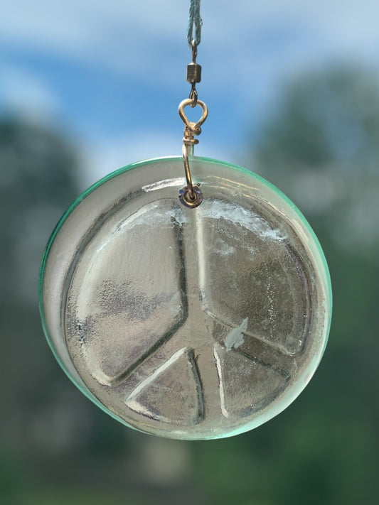 Peace Sign Suncatcher