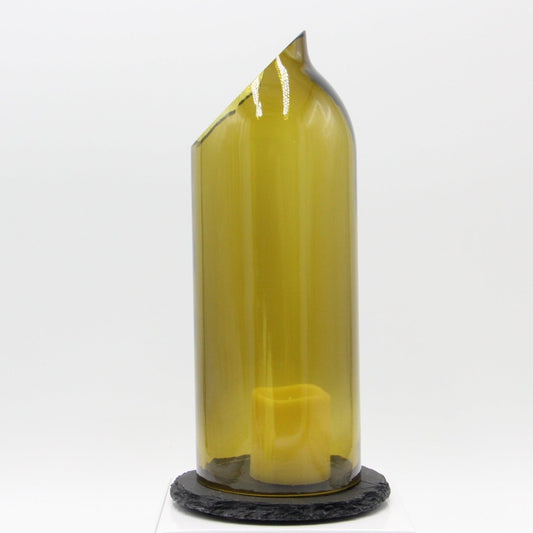 Wine Bottle Candle Holder