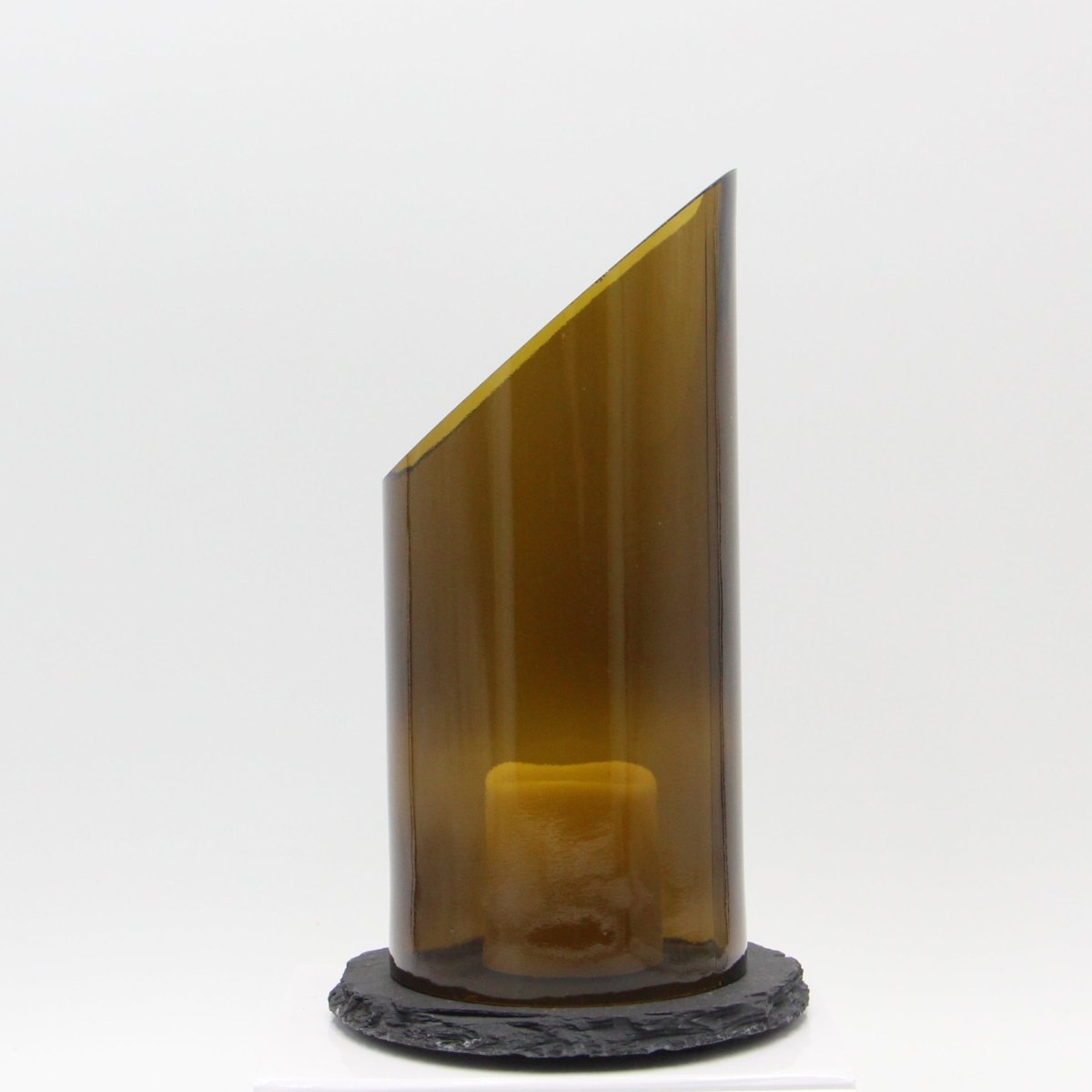 Wine Bottle Candle Holder