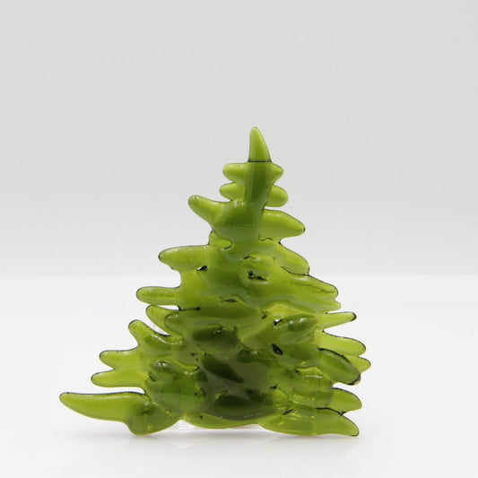Christmas Tree Candle Holder from Upcycled Wine Bottle