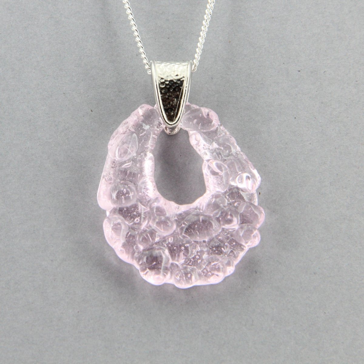 Pink Glass Pendant