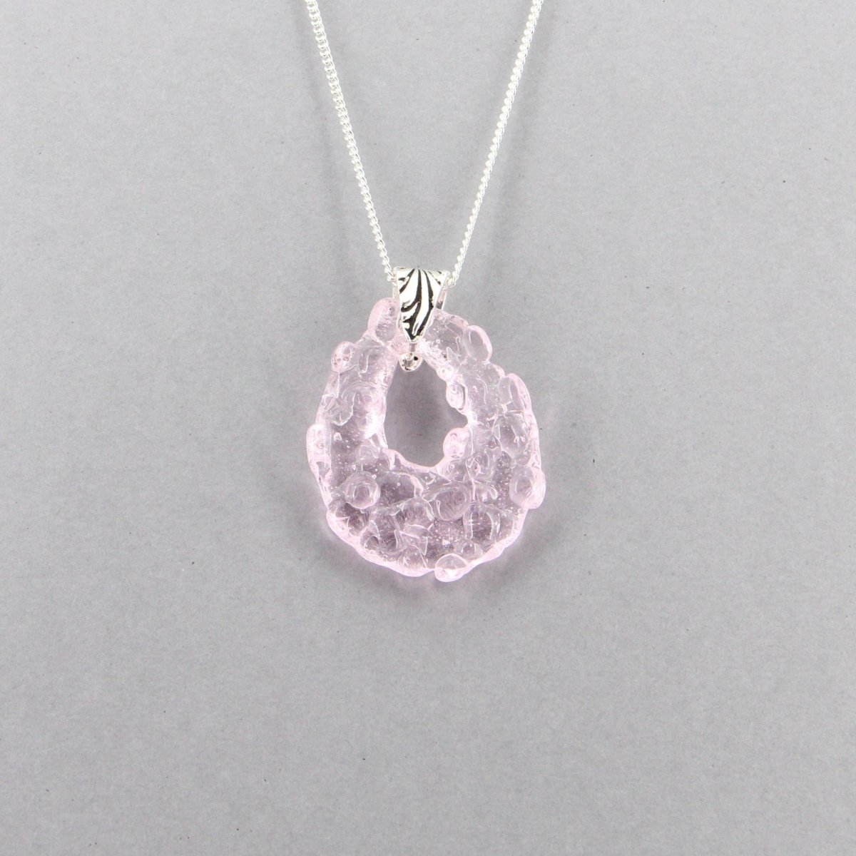 Pink Glass Pendant