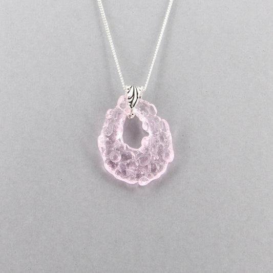 Pink Glass Pendant
