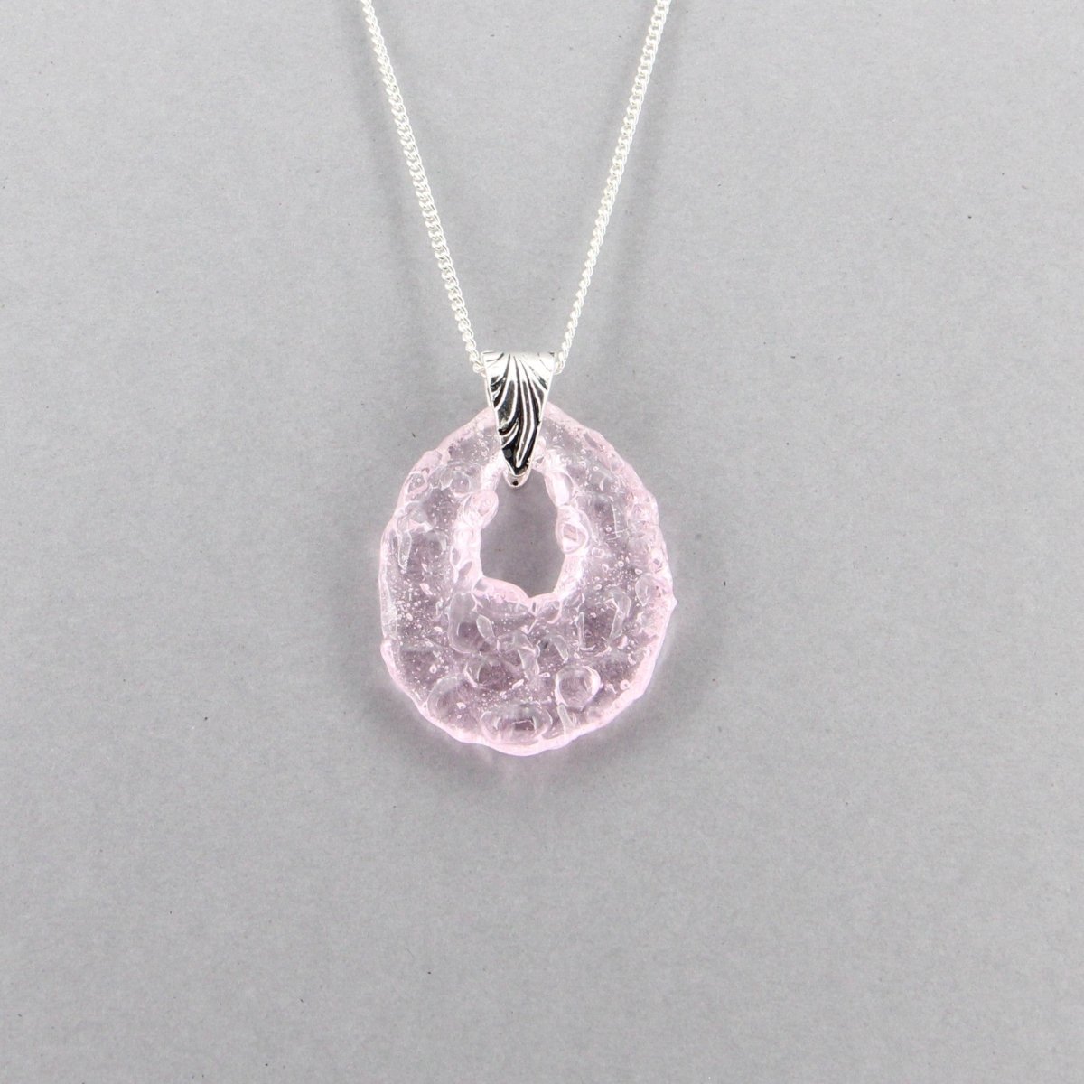 Pink Glass Pendant
