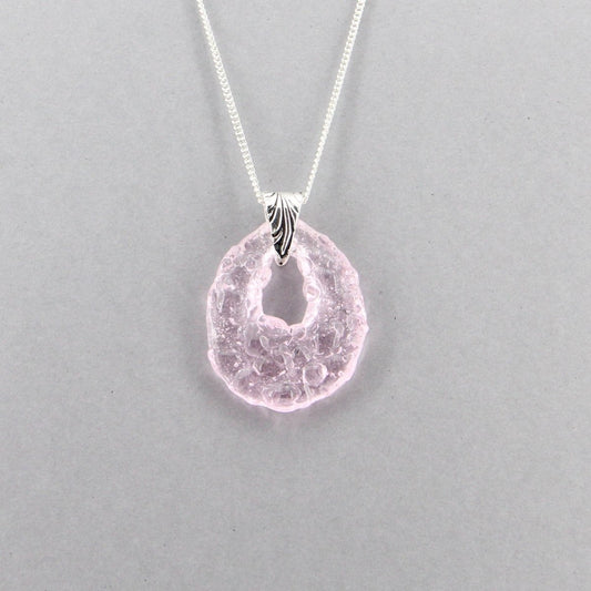 Pink Glass Pendant