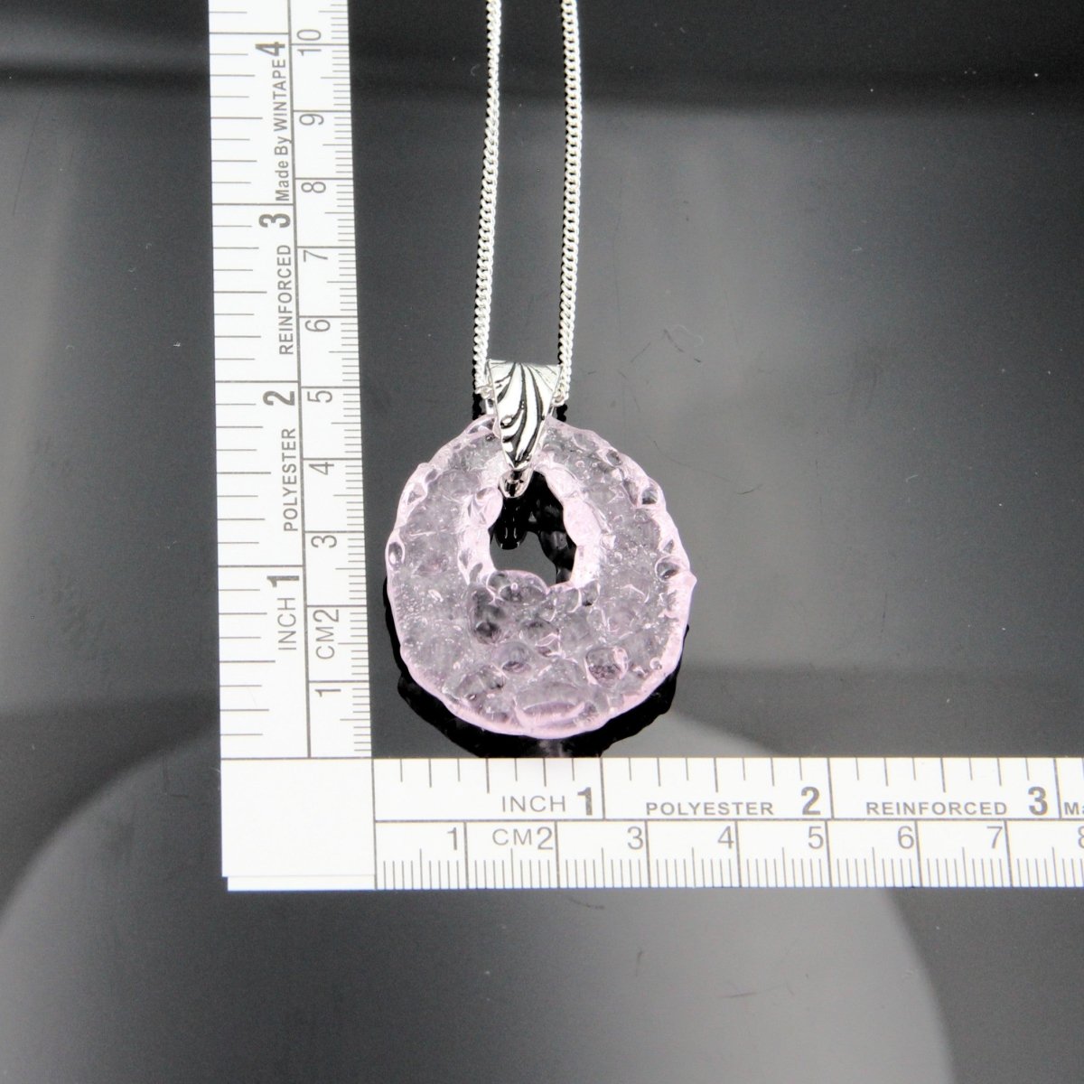 Pink Glass Pendant
