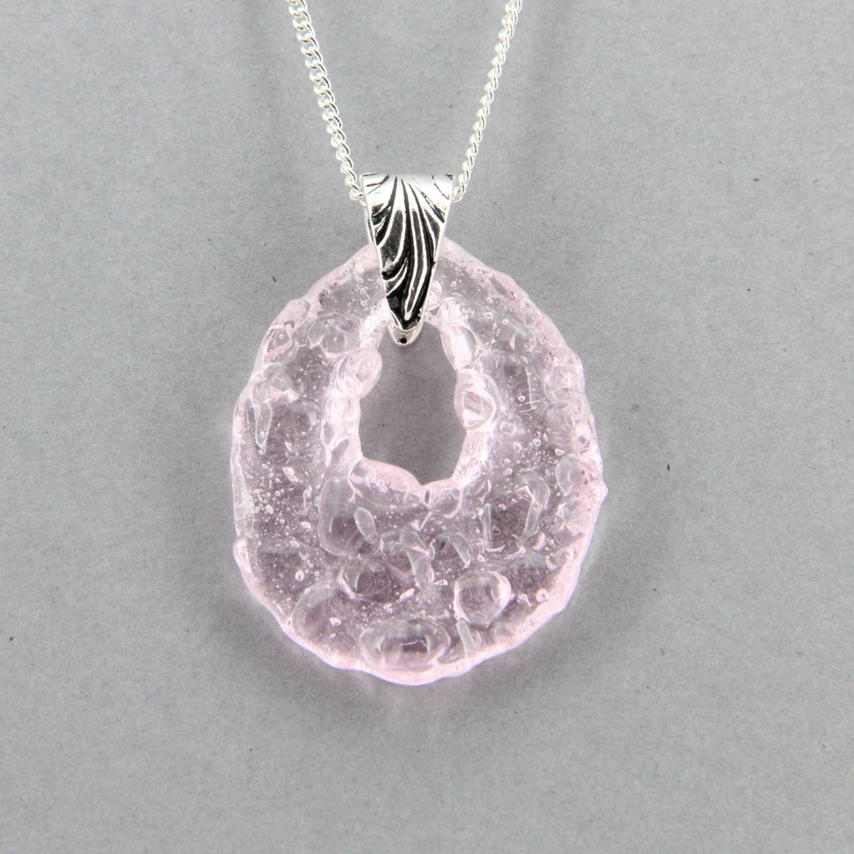 Pink Glass Pendant