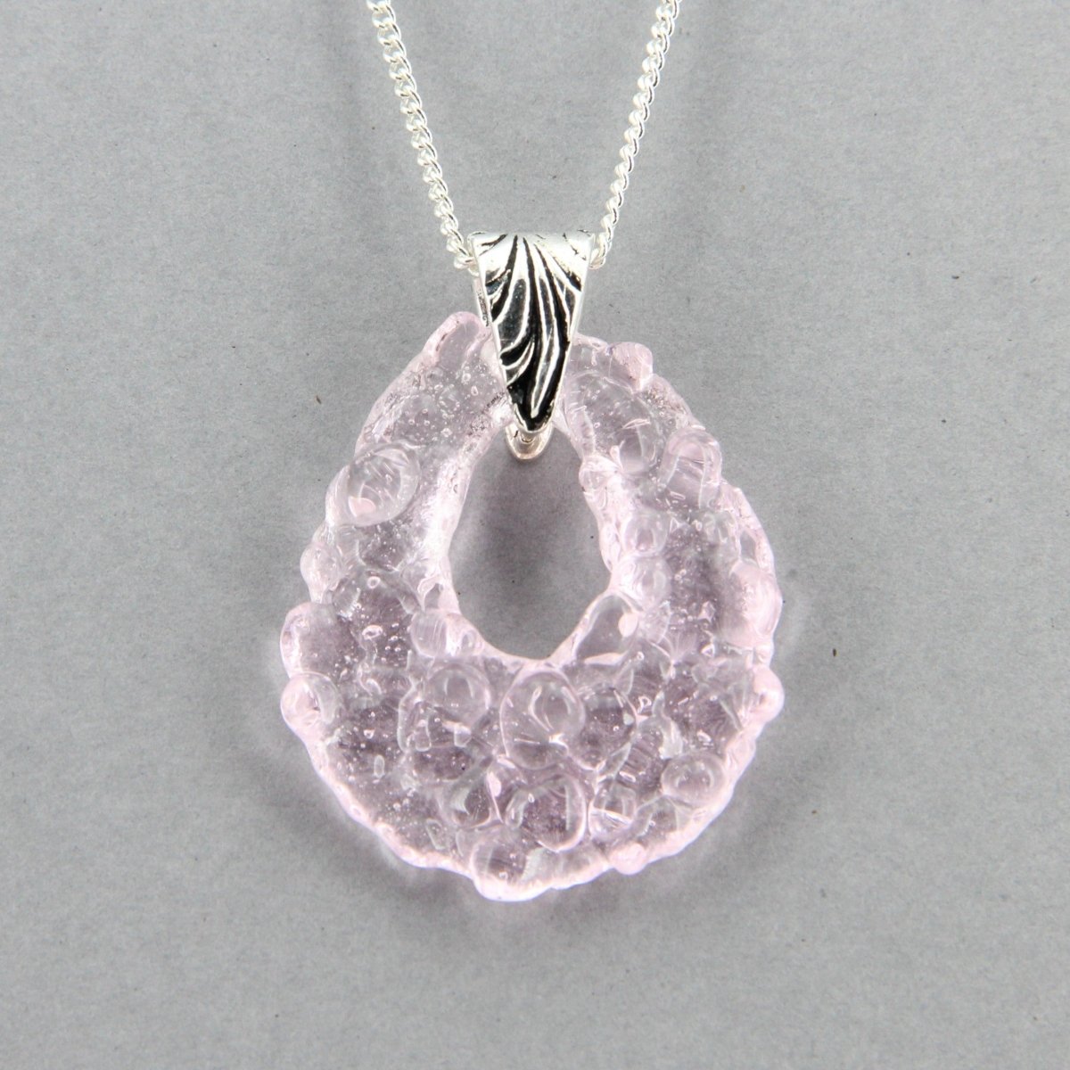 Pink Glass Pendant