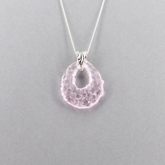 Pink Glass Pendant