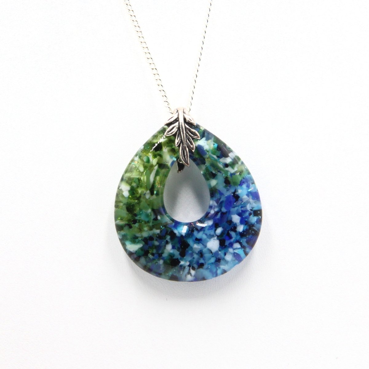 Rainbow Frit Pendant