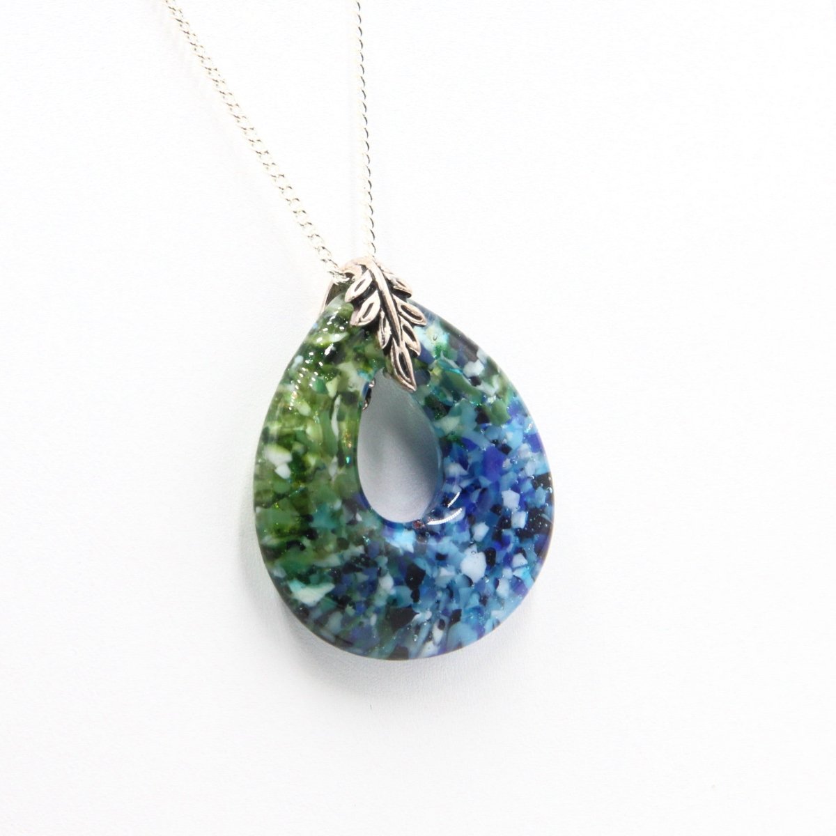 Rainbow Frit Pendant