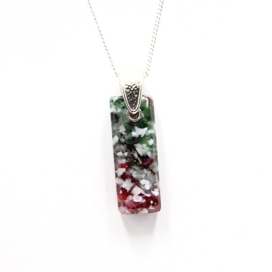 Red and Green Pendant