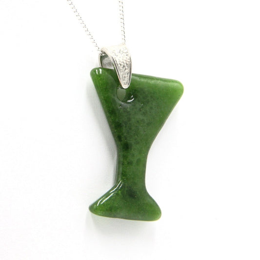 Upcycled Glass Pendant