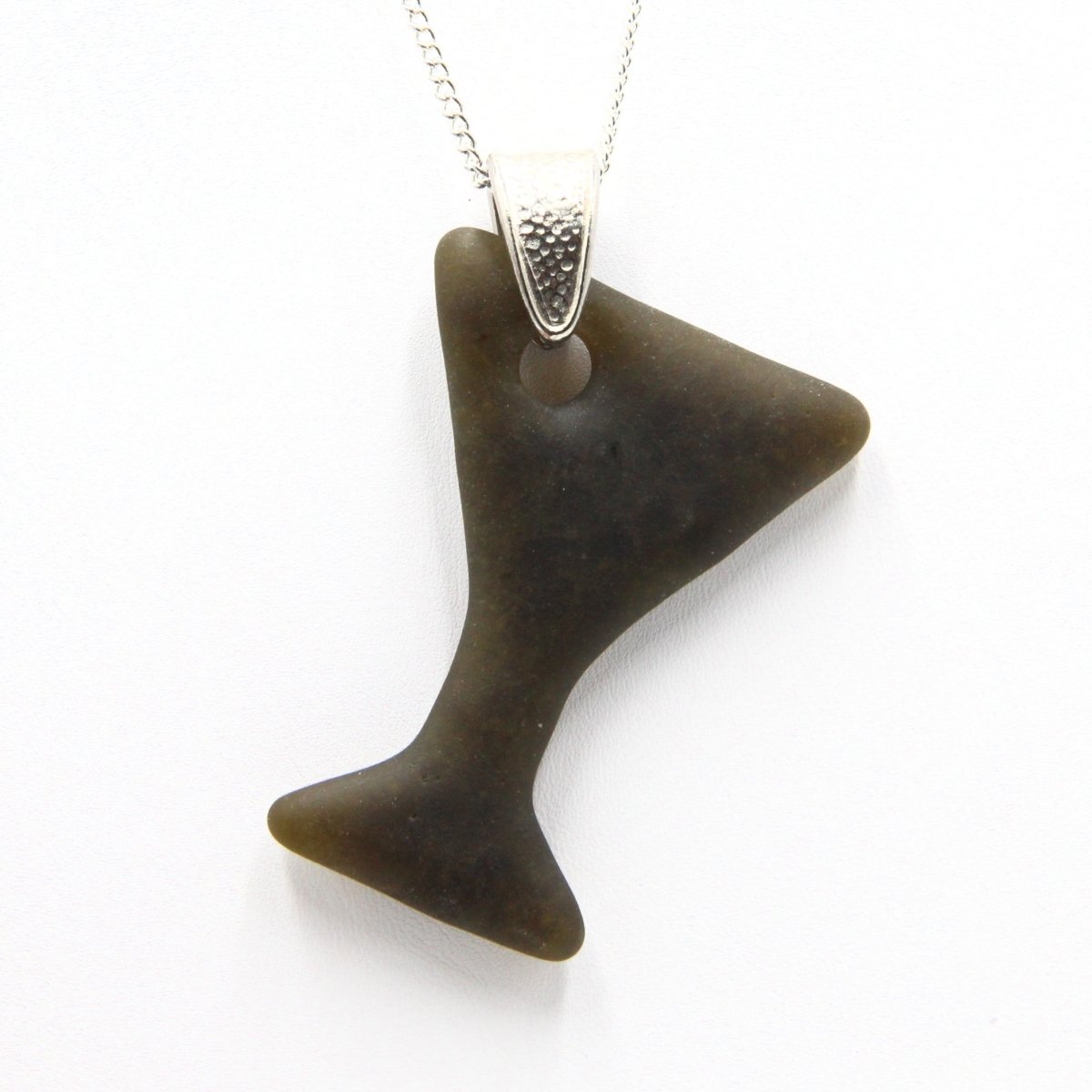 Upcycled Glass Pendant