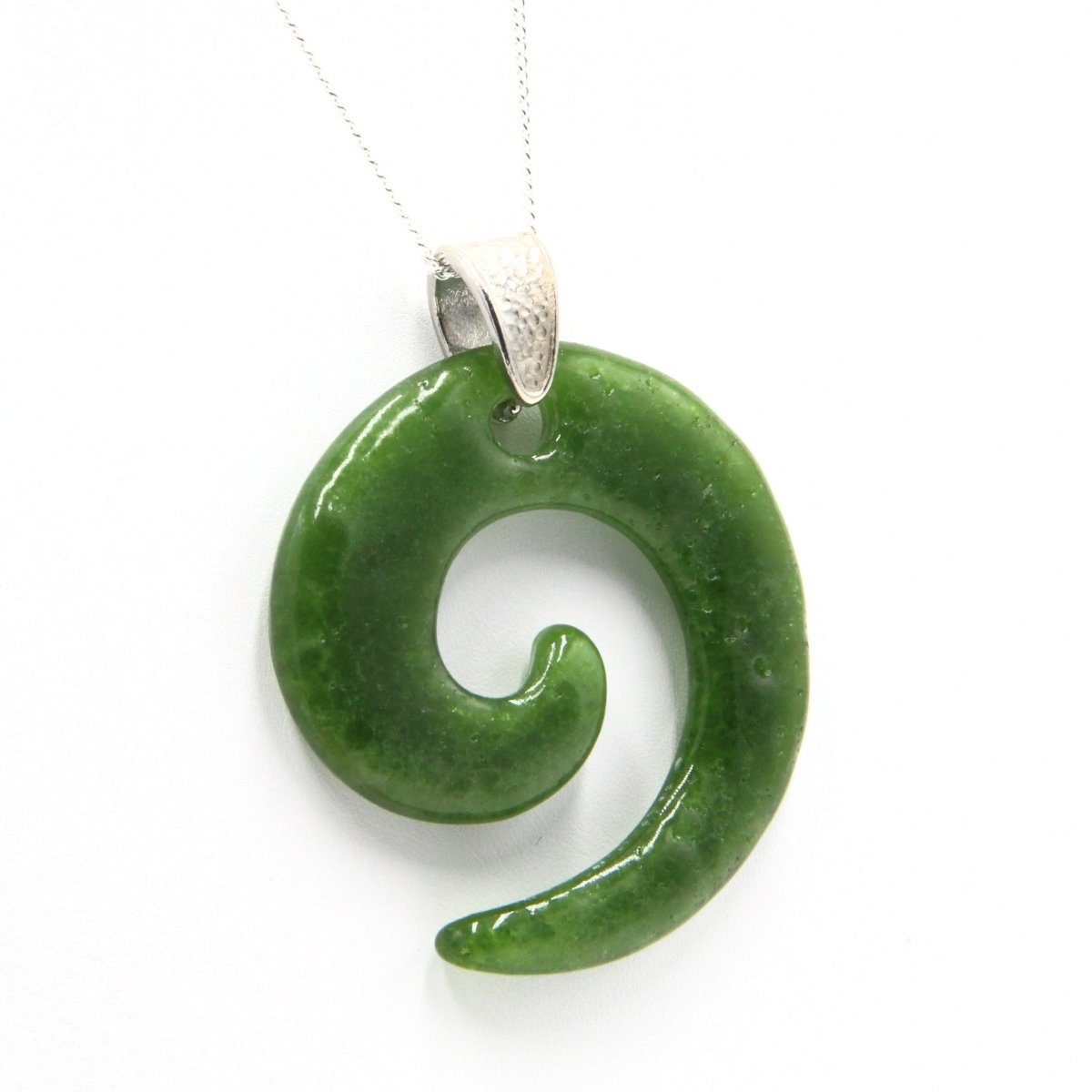 Upcycled Glass Pendant