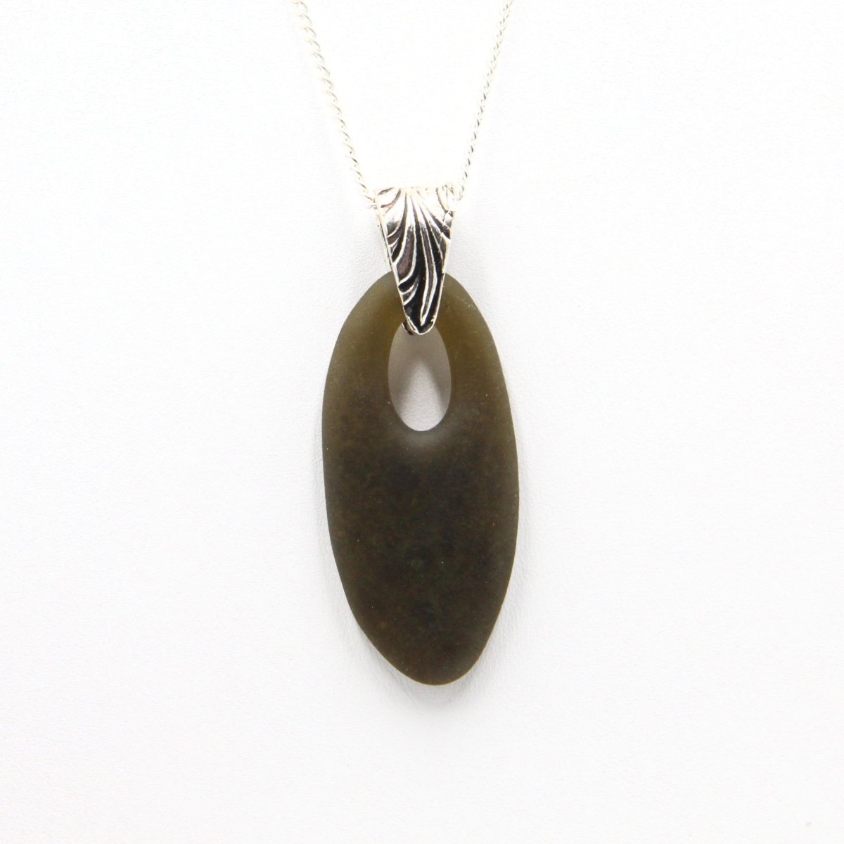 Upcycled Glass Pendant