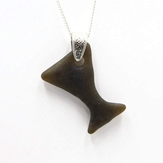 Upcycled Glass Pendant