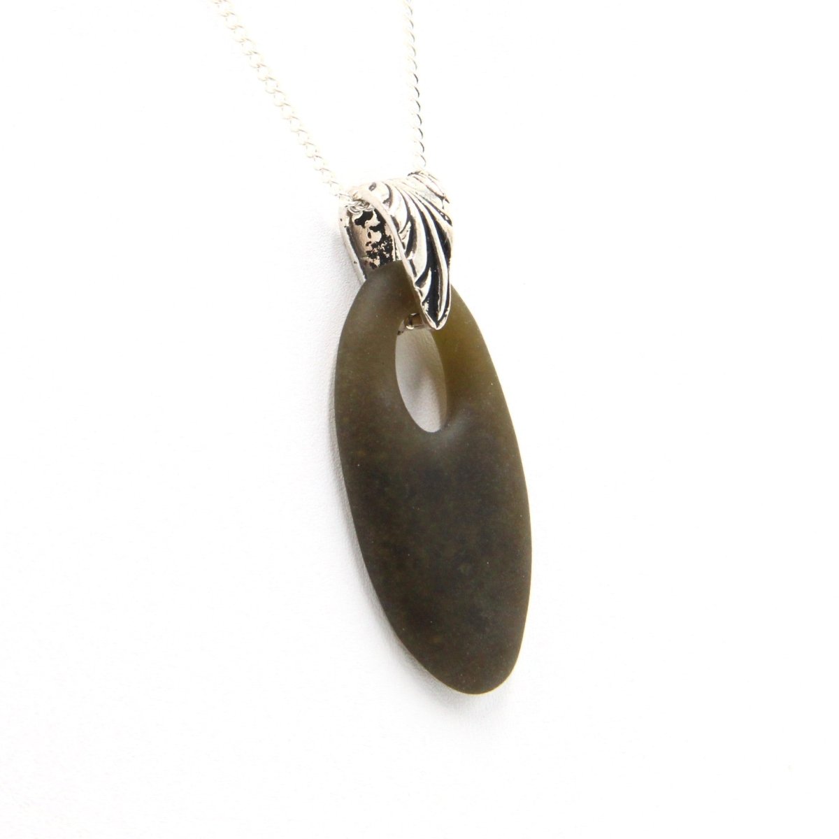 Upcycled Glass Pendant