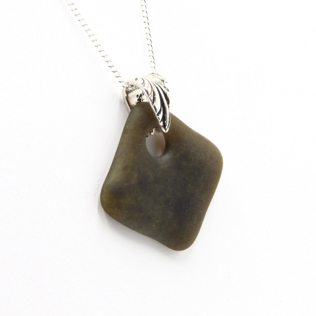 Upcycled Glass Pendant