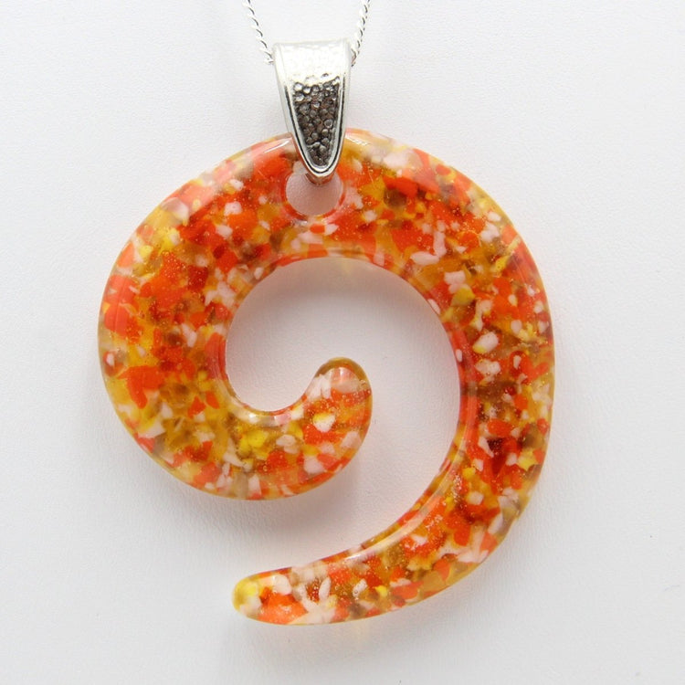 Speckled Glass Pendants