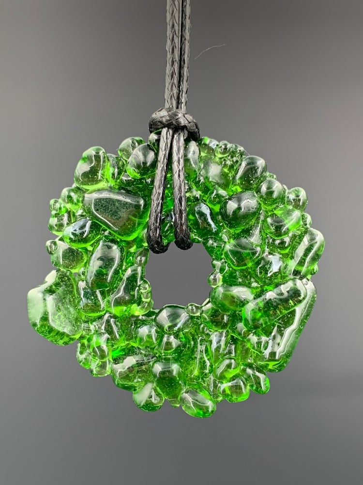 Upcycled Green Glass Jewelry