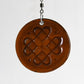 Woven Celtic Hearts Suncatcher
