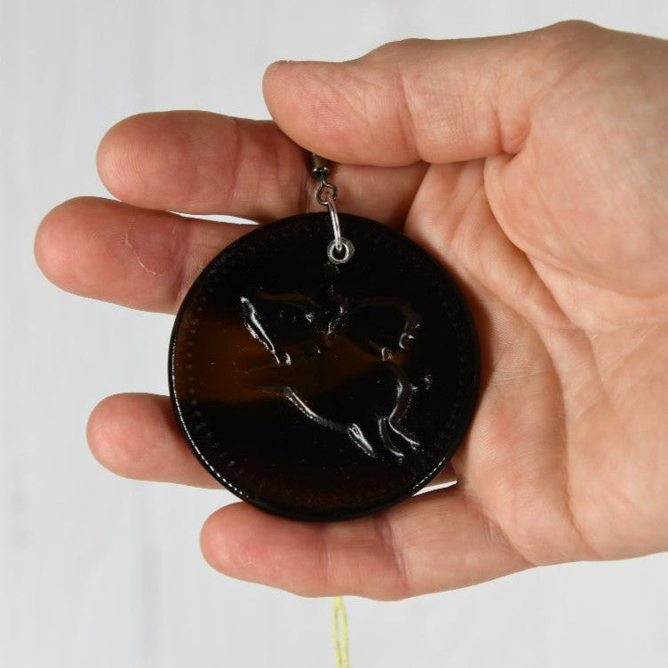 Flying Pig Suncatcher
