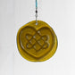 Celtic Knot Heart Suncatcher