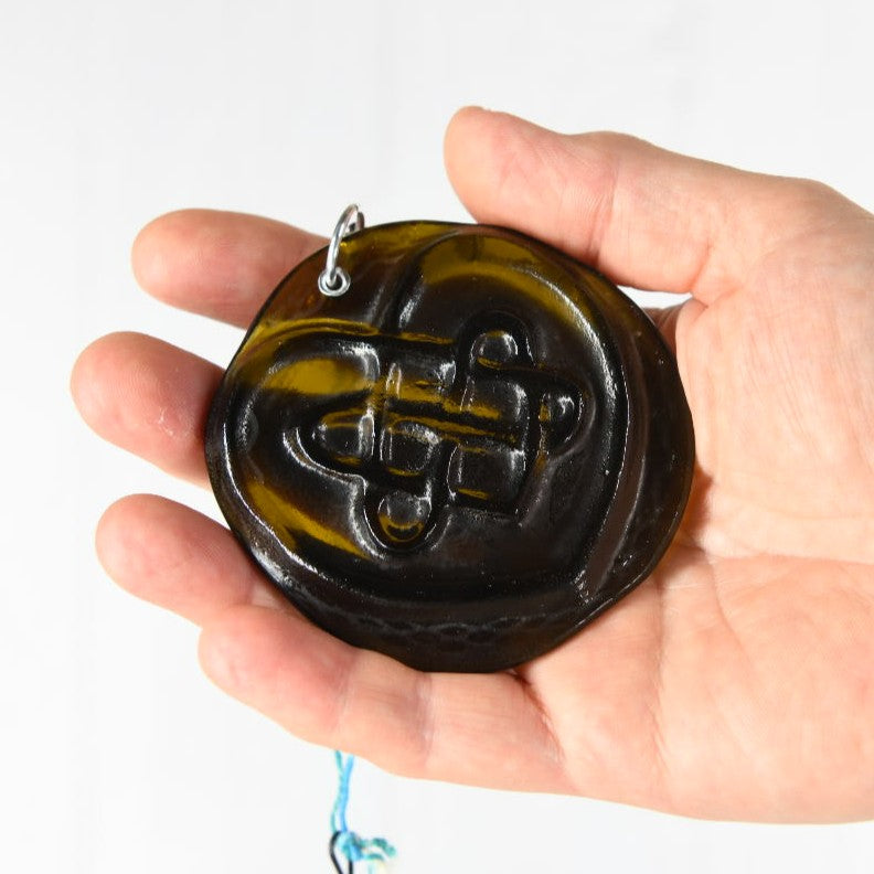 Celtic Knot Heart Suncatcher