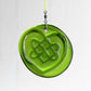 Celtic Knot Heart Suncatcher