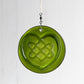 Celtic Knot Heart Suncatcher
