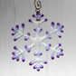 Small Glass Snowflake