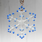 Small Glass Snowflake