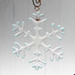 Small Glass Snowflake
