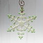 Small Glass Snowflake
