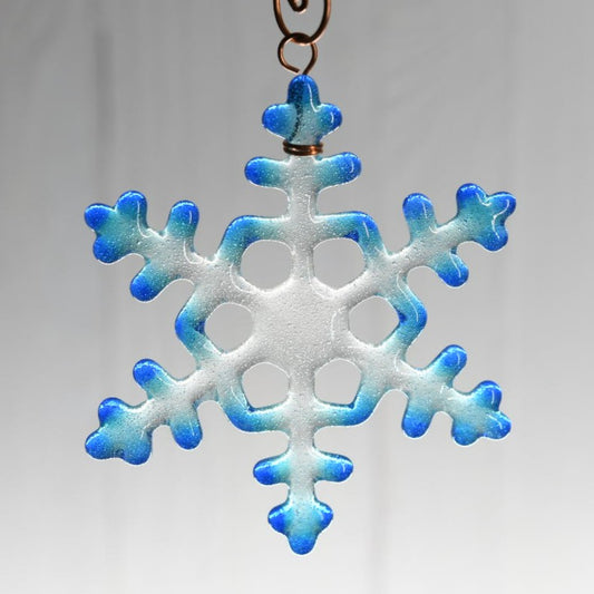 Small Glass Snowflake