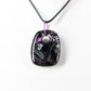 Purple Dichroic Glass Pendant