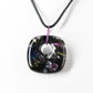Multicolor Dichroic Glass Pendant
