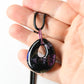 Purple and Pink Dichroic Glass Pendant