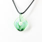 Green Dichroic Glass Pendant