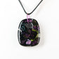 Purple Dichroic Glass Pendant