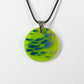 Glass School of Fish Pendant