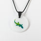 Glass Lizard Pendant